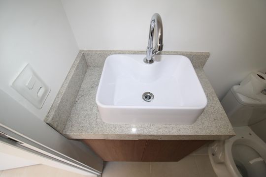 Banheiro de apartamento para alugar com 2 quartos, 38m² em Santana, São Paulo
