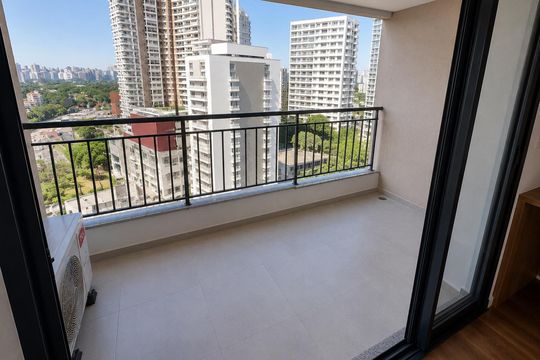 Varanda de kitnet/studio à venda com 1 quarto, 23m² em Butantã, São Paulo