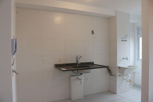 Cozinha e Área de Serviço de apartamento à venda com 1 quarto, 30m² em Água Branca, São Paulo