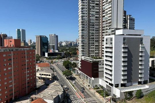 Vista varanda de kitnet/studio à venda com 1 quarto, 23m² em Butantã, São Paulo