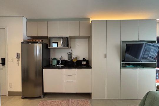 Studio de kitnet/studio para alugar com 1 quarto, 28m² em Vila Nova Conceição, São Paulo