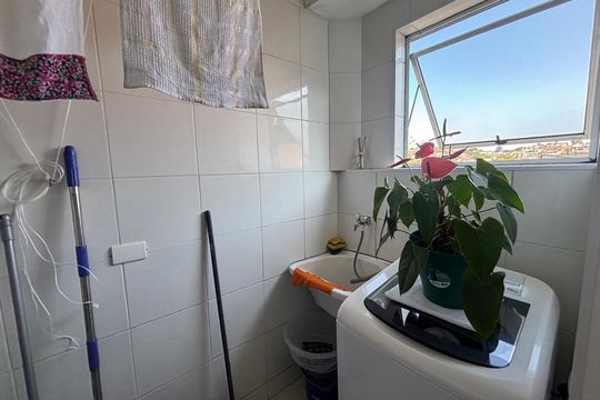 Área de serviço de apartamento à venda com 2 quartos, 53m² em Jardim Miriam, São Paulo