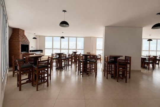 Área externa de apartamento à venda com 2 quartos, 45m² em Vila Tolstoi, São Paulo
