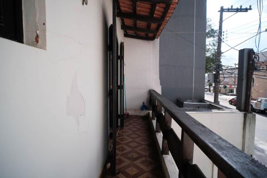 Varanda do quarto 2 de casa para alugar com 2 quartos, 131m² em Vila Matilde, São Paulo