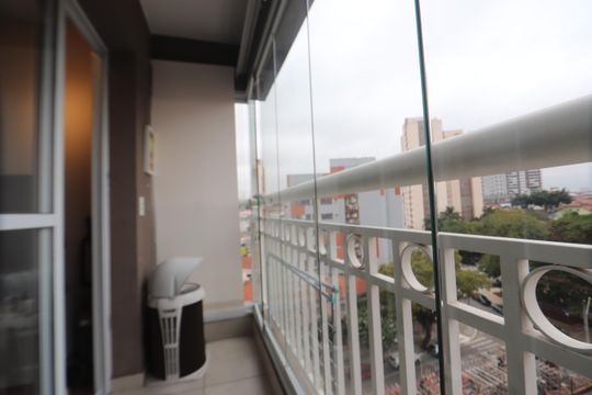 Varanda de apartamento à venda com 1 quarto, 33m² em Parque da Vila Prudente, São Paulo