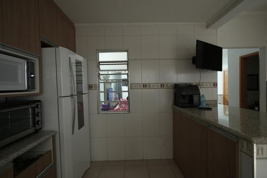 Cozinha de casa à venda com 3 quartos, 210m² em Santa Terezinha, Santo André