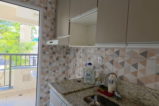 Cozinha de apartamento para alugar com 2 quartos, 40m² em Ipiranga, São Paulo