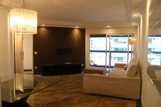 Sala de apartamento para alugar com 3 quartos, 98m² em Pompeia, São Paulo