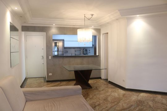 Sala de apartamento para alugar com 3 quartos, 98m² em Pompeia, São Paulo