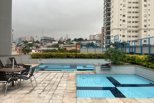 Área comum - Piscina de apartamento para alugar com 3 quartos, 98m² em Pompeia, São Paulo