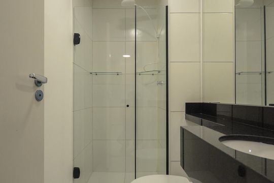 Banheiro de apartamento para alugar com 2 quartos, 38m² em Vila Pirituba, São Paulo