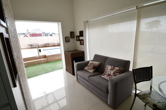 Cozinha de apartamento para alugar com 2 quartos, 217m² em Fazenda Santa Cândida, Campinas