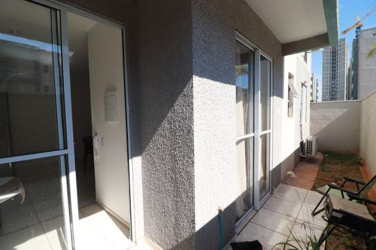 Varanda.  de apartamento para alugar com 1 quarto, 58m² em Maubisa, Ribeirão Preto