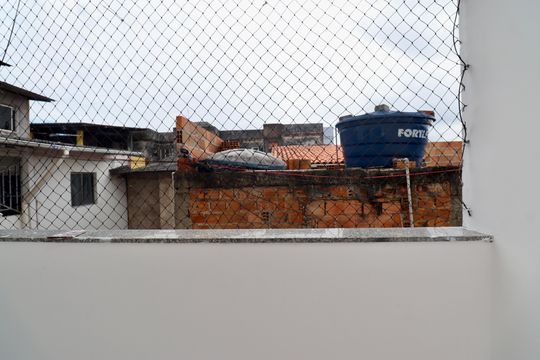 Varanda da sala de apartamento para alugar com 2 quartos, 40m² em Itapuã, Salvador
