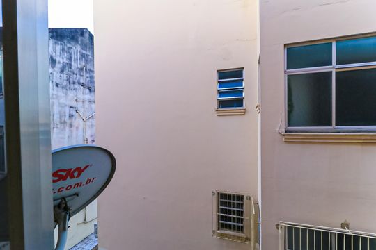 Vista da Sala de apartamento à venda com 1 quarto, 44m² em Higienópolis, Rio de Janeiro
