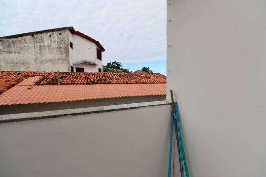 Varanda da sala de apartamento para alugar com 2 quartos, 40m² em Itapuã, Salvador