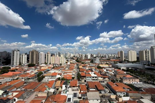 Vista de apartamento à venda com 2 quartos, 63m² em Belenzinho, São Paulo