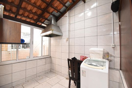 Área gourmet de casa à venda com 3 quartos, 155m² em Bairro Alto, Curitiba