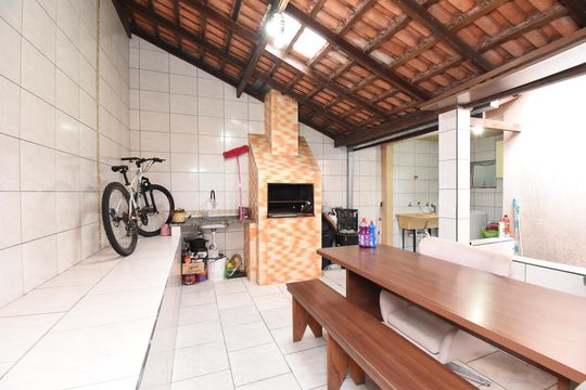 Área gourmet de casa à venda com 3 quartos, 155m² em Bairro Alto, Curitiba