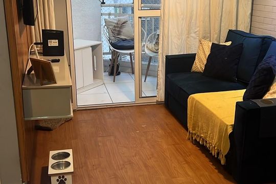 Sala de apartamento para alugar com 2 quartos, 56m² em Jardim do Líbano, Barueri