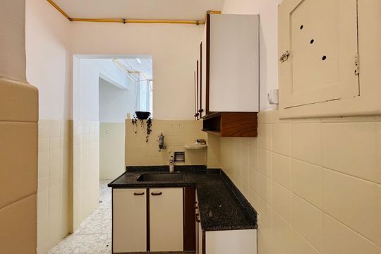 Cozinha de apartamento à venda com 2 quartos, 70m² em Botafogo, Rio de Janeiro