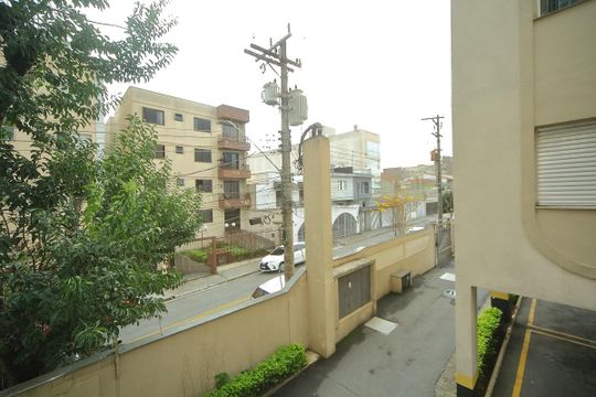 Quarto 1 - Vista  de apartamento para alugar com 2 quartos, 60m² em Vila Florida, São Bernardo do Campo