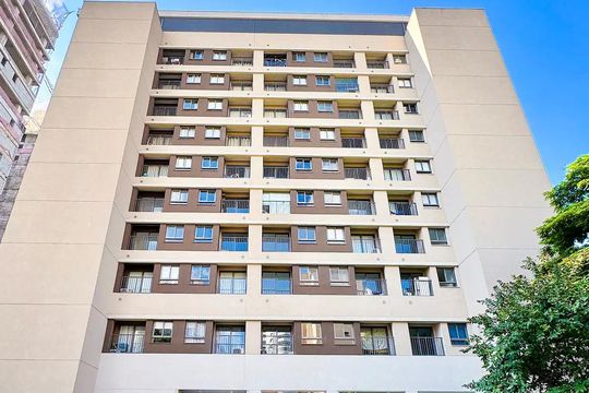 Fachada de kitnet/studio à venda com 1 quarto, 25m² em Campo Belo, São Paulo