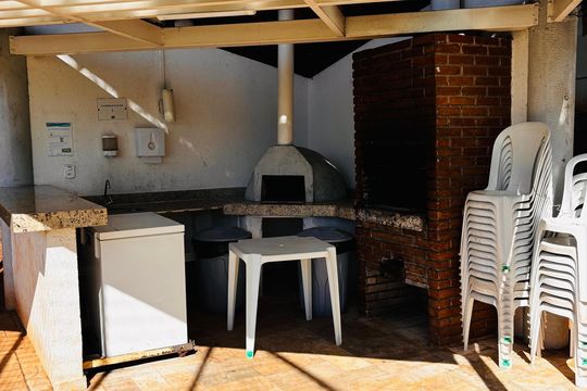 Área comum - Churrasqueira de apartamento para alugar com 2 quartos, 48m² em Novo Osasco, Osasco