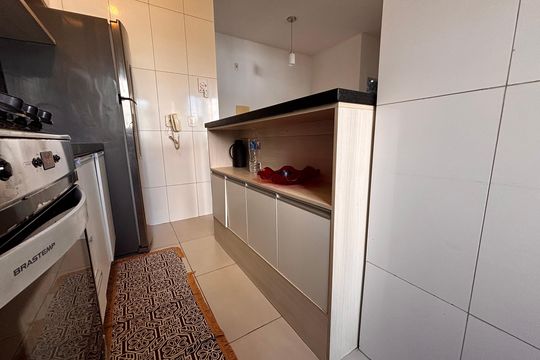 Cozinha de apartamento para alugar com 2 quartos, 48m² em Novo Osasco, Osasco