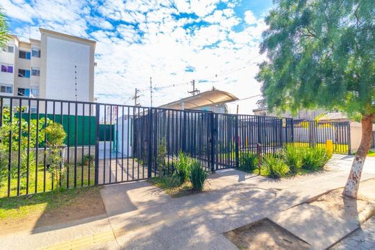 Fachada de apartamento para alugar com 1 quarto, 42m² em Restinga, Porto Alegre