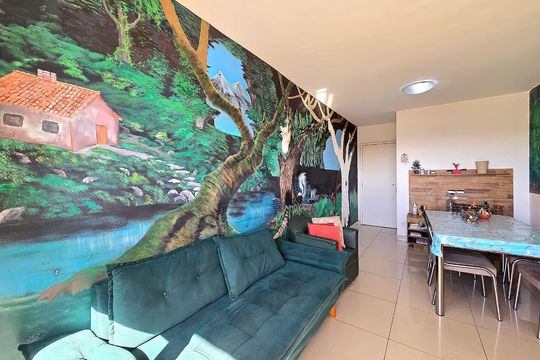 Sala de apartamento à venda com 3 quartos, 90m² em Jardim Guanabara, Belo Horizonte
