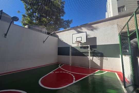 Área externa de apartamento à venda com 3 quartos, 90m² em Jardim Guanabara, Belo Horizonte