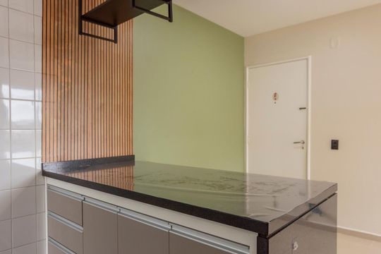 Sala de Jantar de apartamento para alugar com 2 quartos, 49m² em Jardim Sabara, São Paulo
