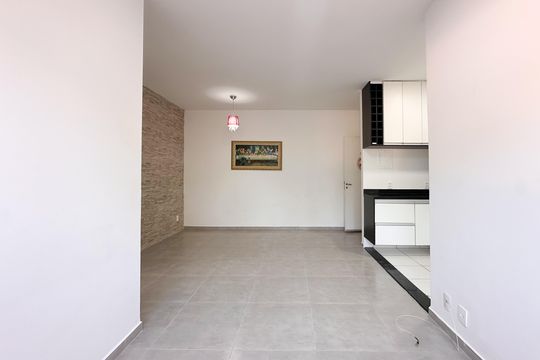 Sala de apartamento para alugar com 2 quartos, 56m² em Vila Planalto, São Bernardo do Campo