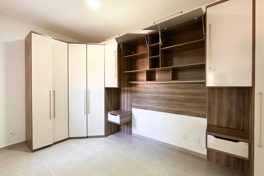 Quarto 1 de apartamento para alugar com 2 quartos, 56m² em Vila Planalto, São Bernardo do Campo