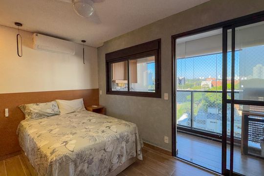 Studio de kitnet/studio para alugar com 1 quarto, 27m² em Jardim das Acacias, São Paulo