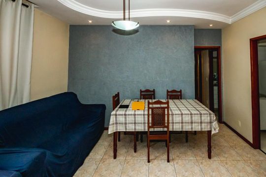 Sala de apartamento à venda com 3 quartos, 80m² em Itamarati, Belo Horizonte