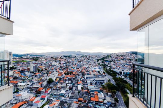 Vista do Quarto de kitnet/studio para alugar com 1 quarto, 38m² em Portal dos Gramados, Guarulhos