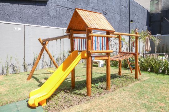 Área comum - Playground de apartamento para alugar com 2 quartos, 34m² em Barra Funda, São Paulo