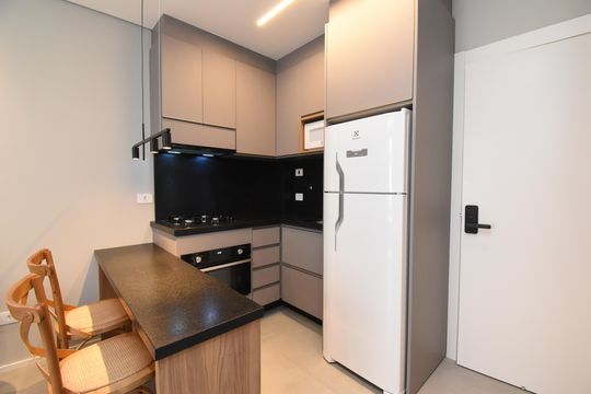 Studio de kitnet/studio para alugar com 1 quarto, 34m² em Batel, Curitiba