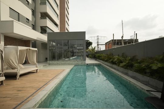 Área comum - Piscina de apartamento à venda com 3 quartos, 132m² em Jardim, Santo André