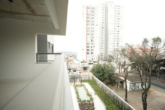 Varanda gourmet de apartamento à venda com 3 quartos, 132m² em Jardim, Santo André