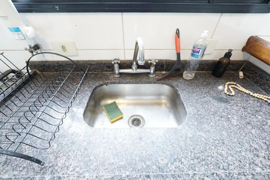 Cozinha de apartamento para alugar com 1 quarto, 35m² em Vila Mariana, São Paulo