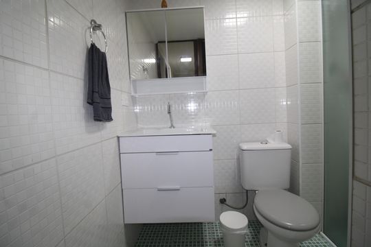 Banheiro de apartamento para alugar com 2 quartos, 55m² em Santana, São Paulo