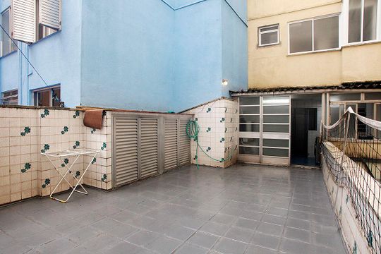 Pátio de apartamento à venda com 3 quartos, 129m² em Centro Histórico, Porto Alegre
