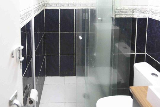 Banheiro de apartamento para alugar com 2 quartos, 57m² em Santa Terezinha, São Paulo