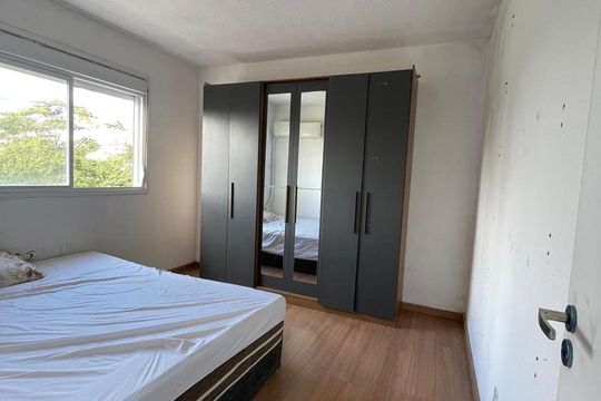 Quarto 1 de apartamento para alugar com 2 quartos, 45m² em Santa Isabel, Viamão