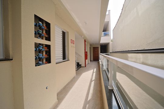 Área comum de apartamento à venda com 2 quartos, 39m² em Parque Boturussu, São Paulo
