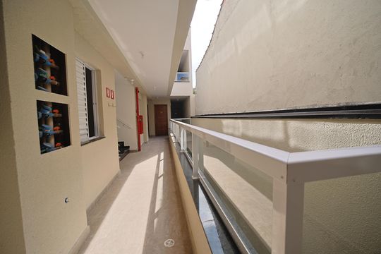 Área comum de apartamento à venda com 2 quartos, 39m² em Parque Boturussu, São Paulo