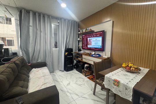 Sala de apartamento para alugar com 2 quartos, 41m² em Jardim Gilda Maria, São Paulo